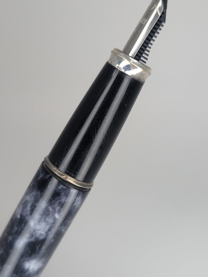 *Consignment* Diplomat "1922" Classic Collection Blue Marble Fountain Pen