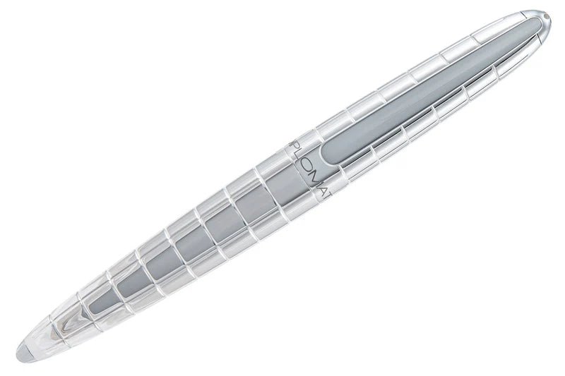 Diplomat Aero Rhomb Chrome Fountain Pen