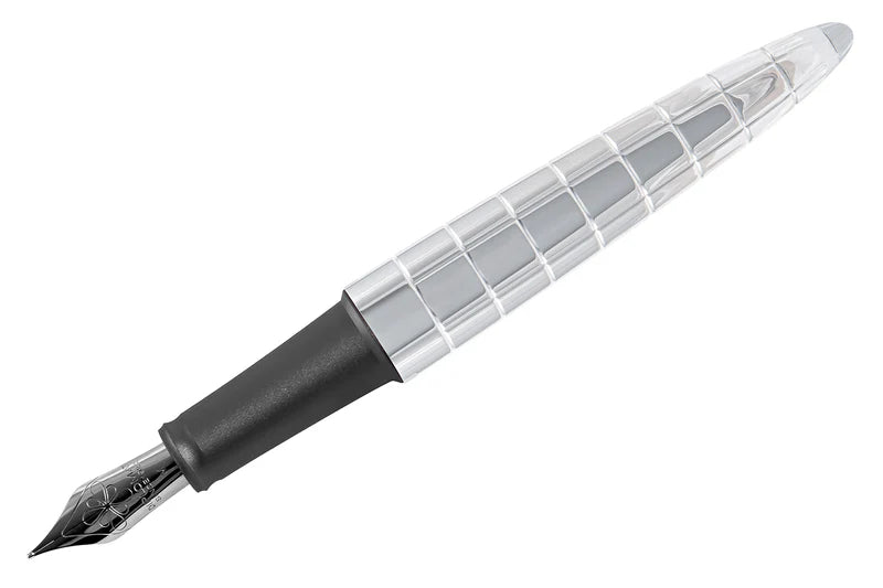 Diplomat Aero Rhomb Chrome Fountain Pen