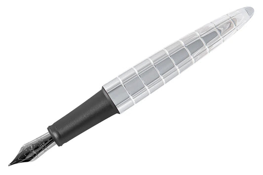 Diplomat Aero Rhomb Chrome Fountain Pen