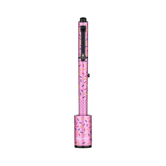 Olight O'Pen Glow - Rechargeable Penlight w/ Charging Base Ballpoint Pen