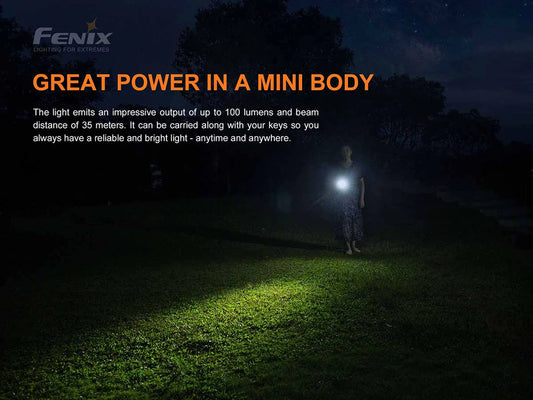 Fenix Lighting E01 V2.0 Mini EDC Flashlight