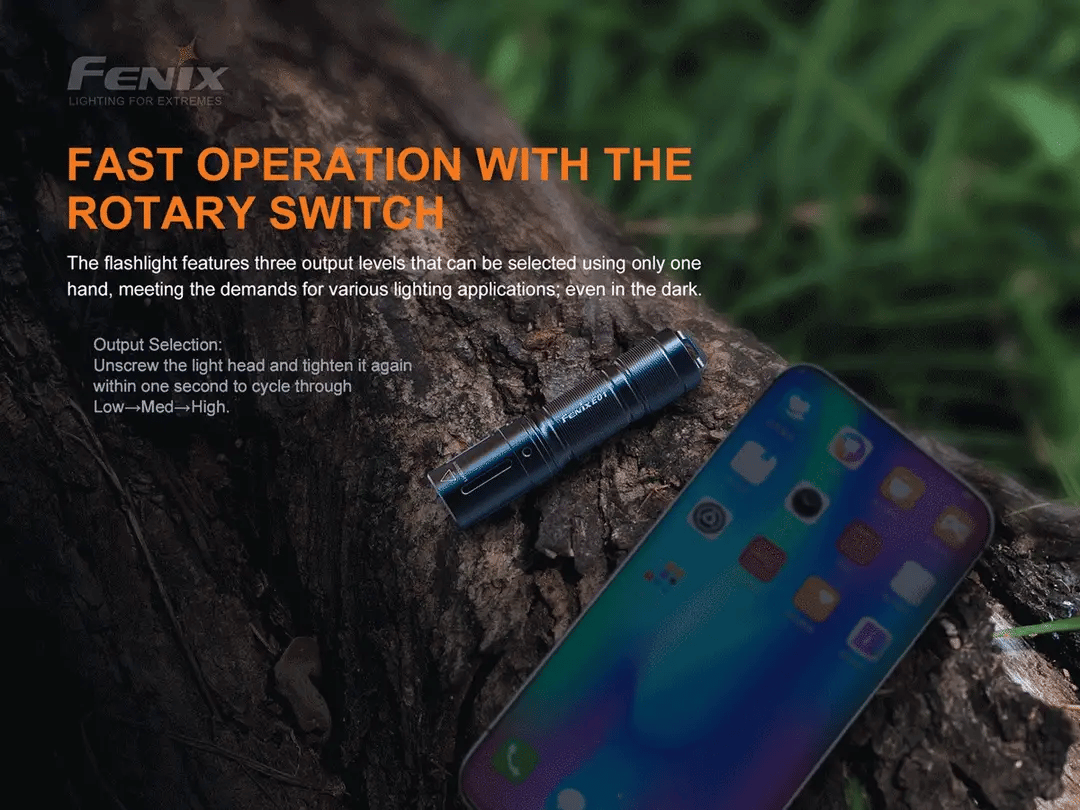 Fenix Lighting E01 V2.0 Mini EDC Flashlight