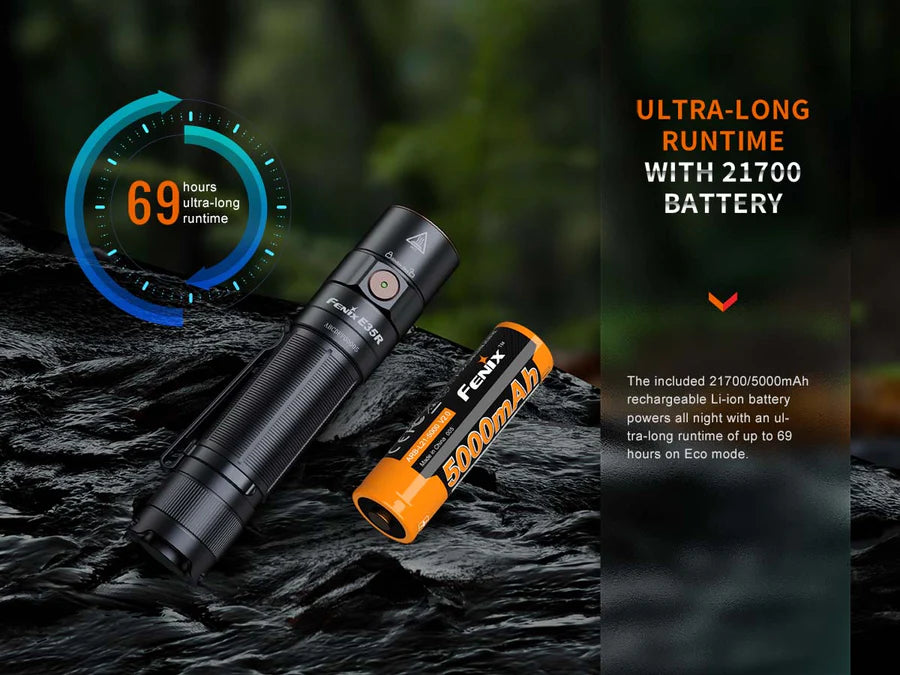 Fenix E35R Rechargeable EDC Flashlight "Maze"