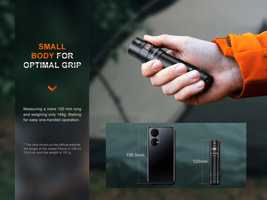 Fenix E35R Rechargeable EDC Flashlight "Maze"
