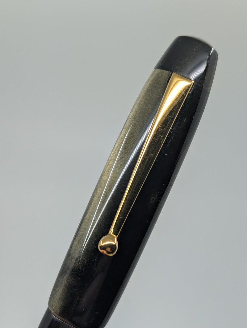 *Consignment* Edison Pen Co. Collier Grande #8 Fountain Pen Broad Architect Nib