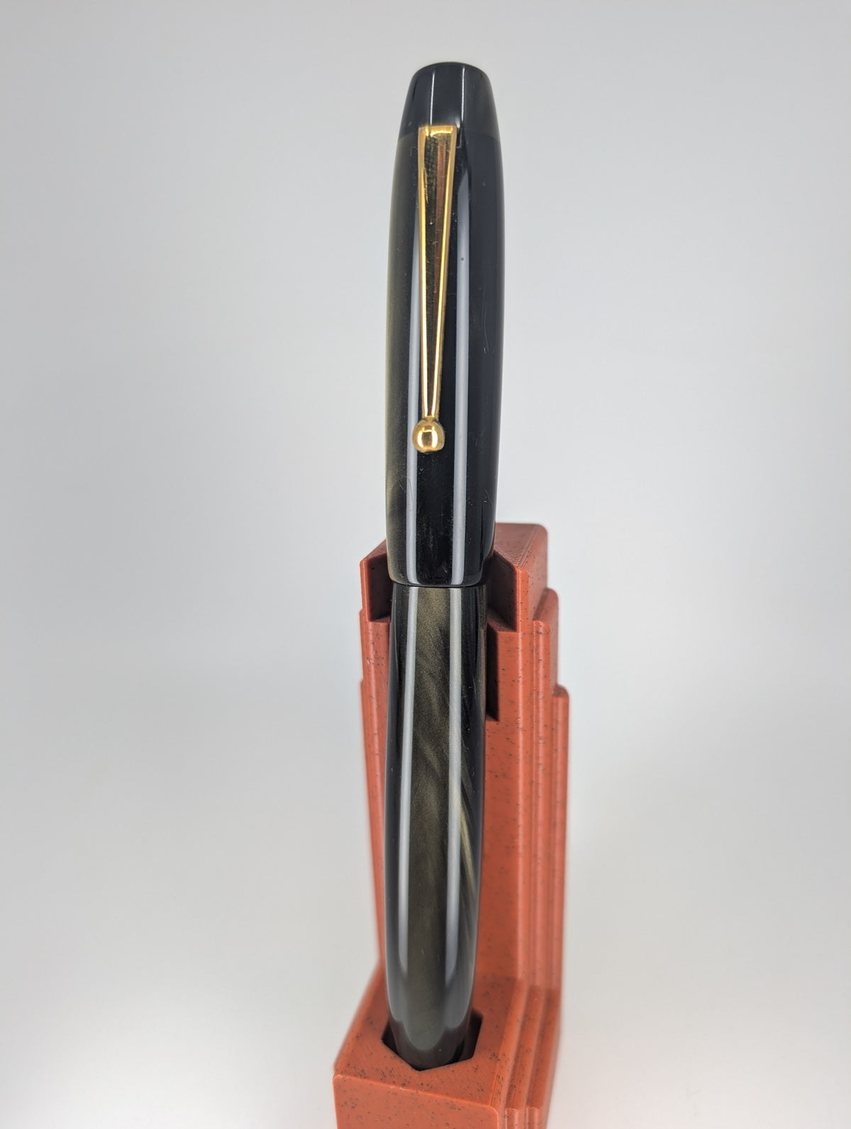 *Consignment* Edison Pen Co. Collier Grande #8 Fountain Pen Broad Architect Nib