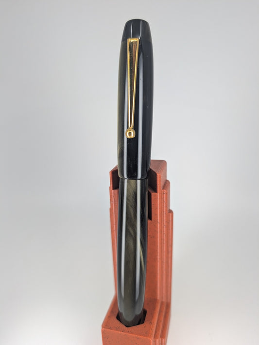 *Consignment* Edison Pen Co. Collier Grande #8 Fountain Pen Broad Architect Nib