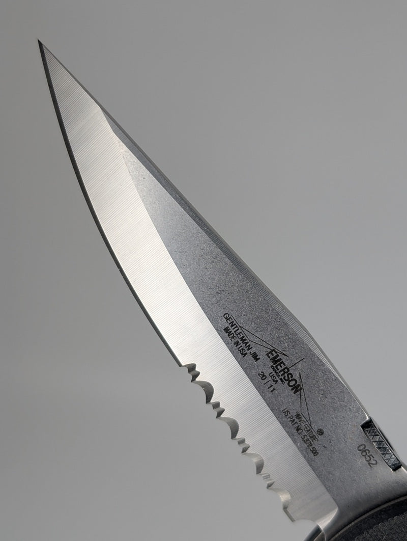 *Consignment* Emerson 0652 Gentleman Jim Linerlock Folding Knife