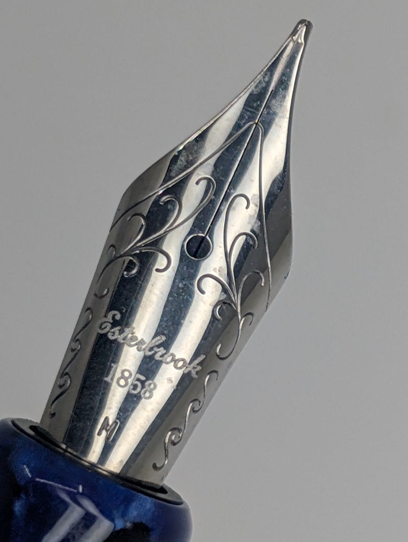 *Consignment* Esterbrook Estie Cobalt Blue Fountain Pen Medium Nib