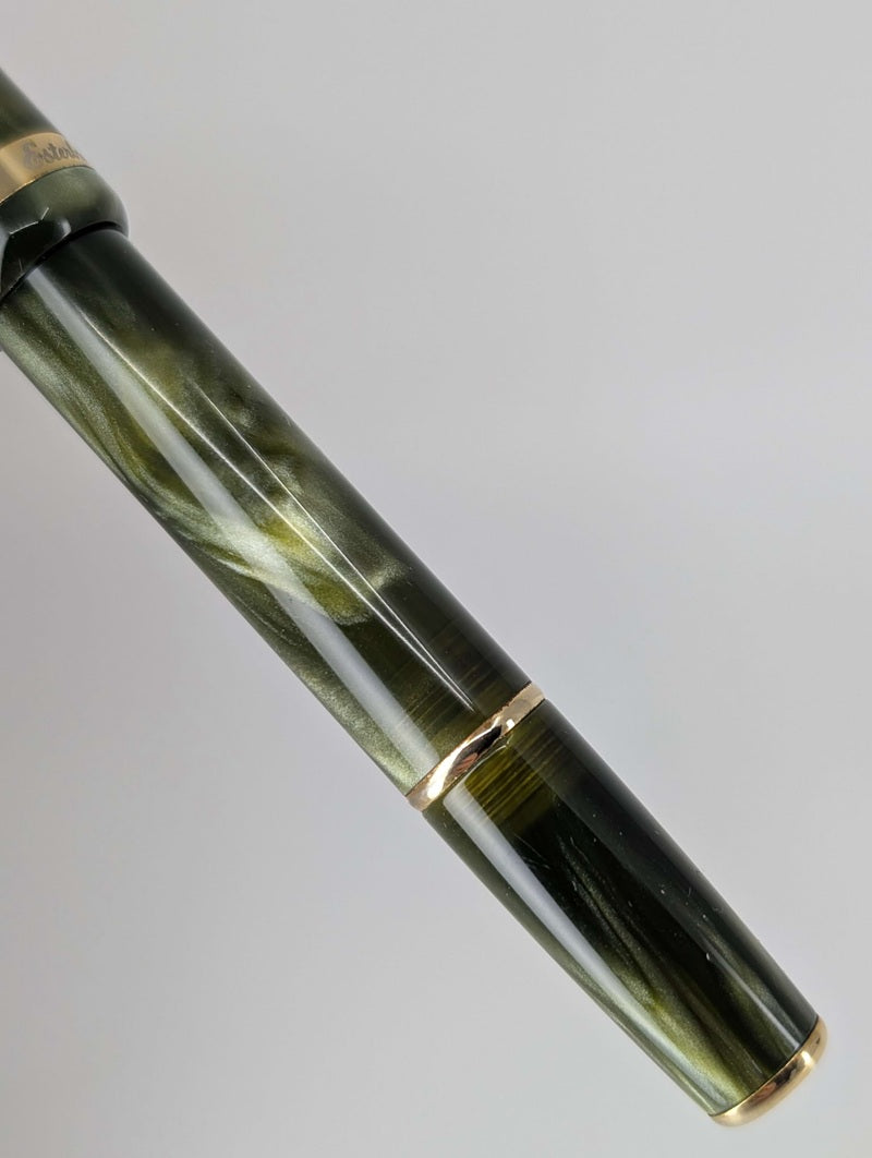 *Consignment* Esterbrook Palm Green JR Fountain Pen Steel Fine Nib