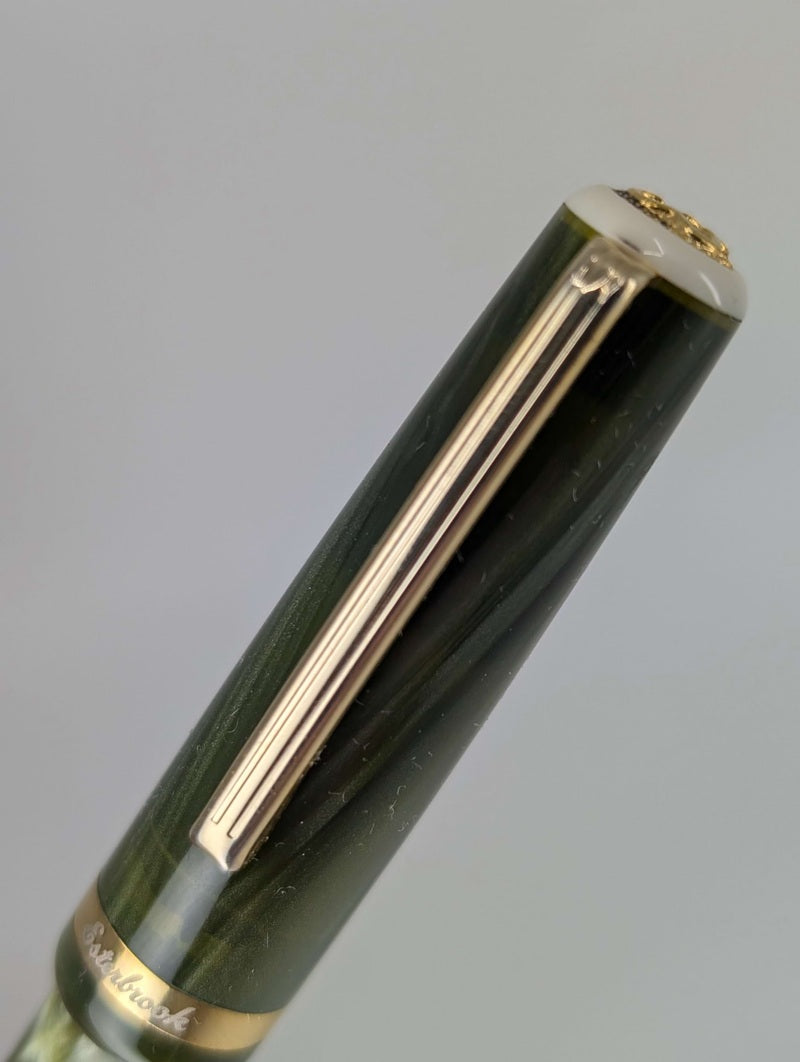 *Consignment* Esterbrook Palm Green JR Fountain Pen Steel Fine Nib