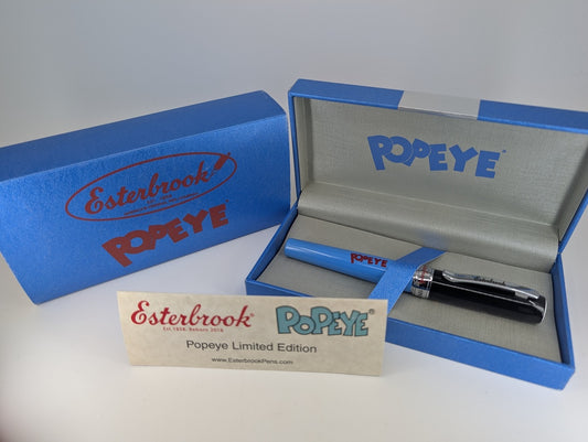 *Consignment* Esterbrook Popeye Blue Limited Edition Fountain Pen #101 of 250