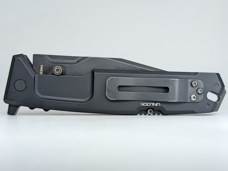 *Consignment* Extrema Ratio M.P.C. Black Back Lock Partial Serrated Folding Knife