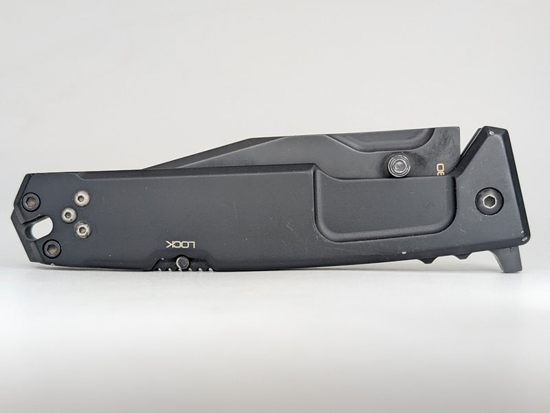 *Consignment* Extrema Ratio M.P.C. Black Back Lock Partial Serrated Folding Knife