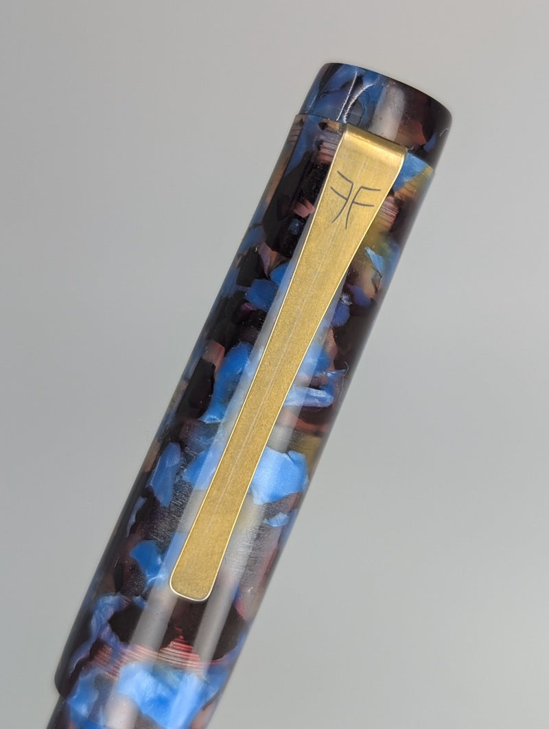 *Consignment* Faggionato Fountain Pen w/ Bexley Broad  Nib