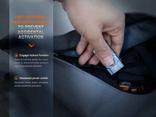 Fenix Lighting E03R V2.0 All-Metal Keychain Flashlight