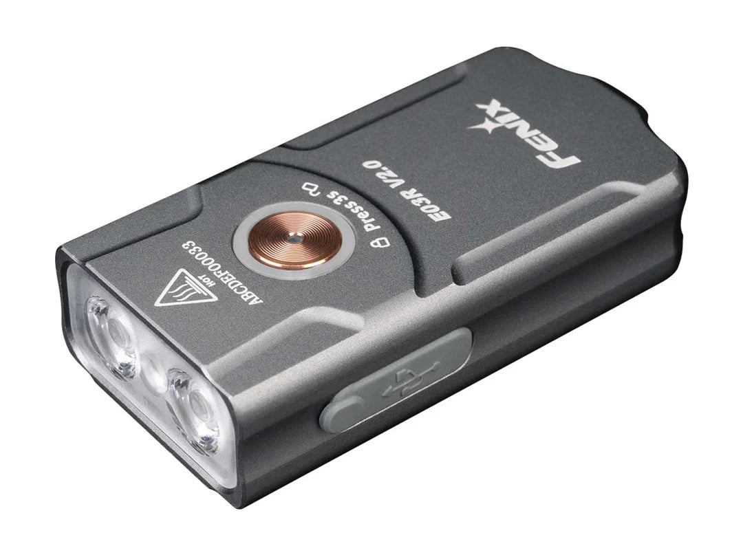 Fenix Lighting E03R V2.0 All-Metal Keychain Flashlight