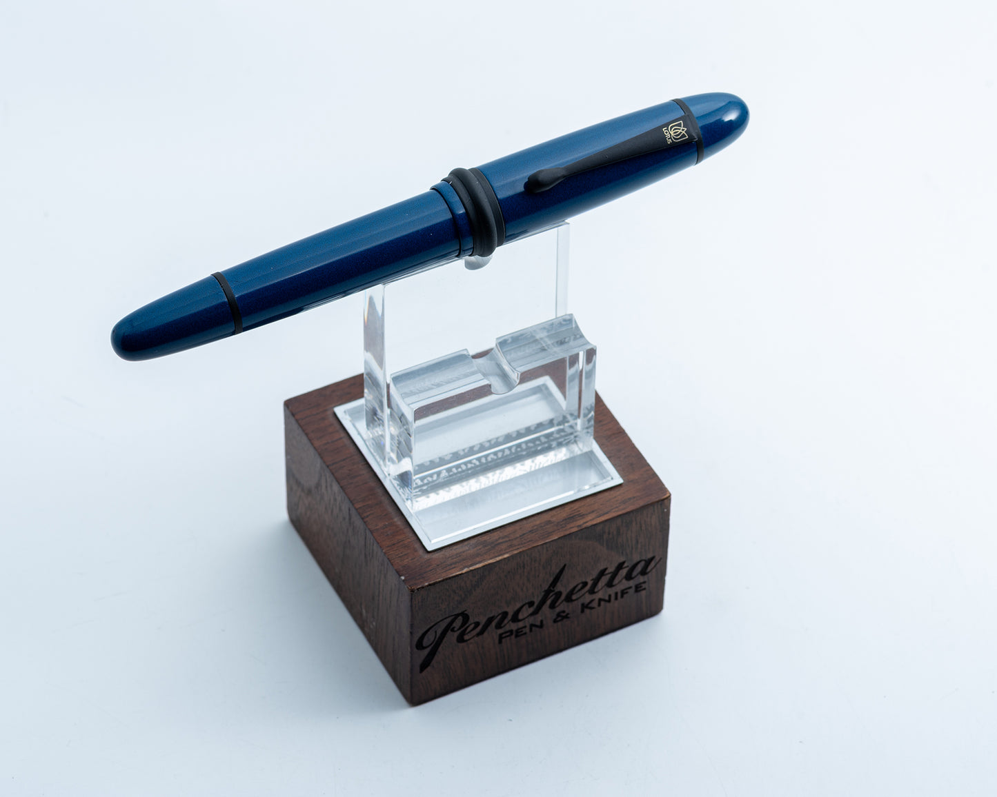 *Consignment* Lotus Pens “Flood 19” S/E (B) - Blue Nikko Ebonite