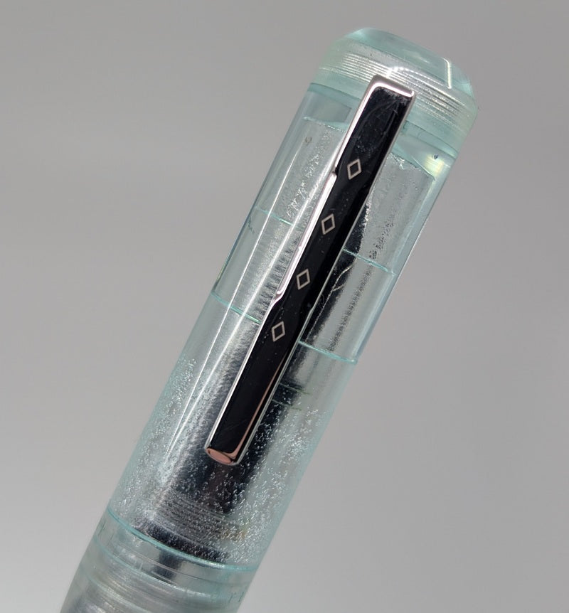 *Consignment* Franklin Christoph Model 31 Antique Glass Fountain Pen Broad Nib