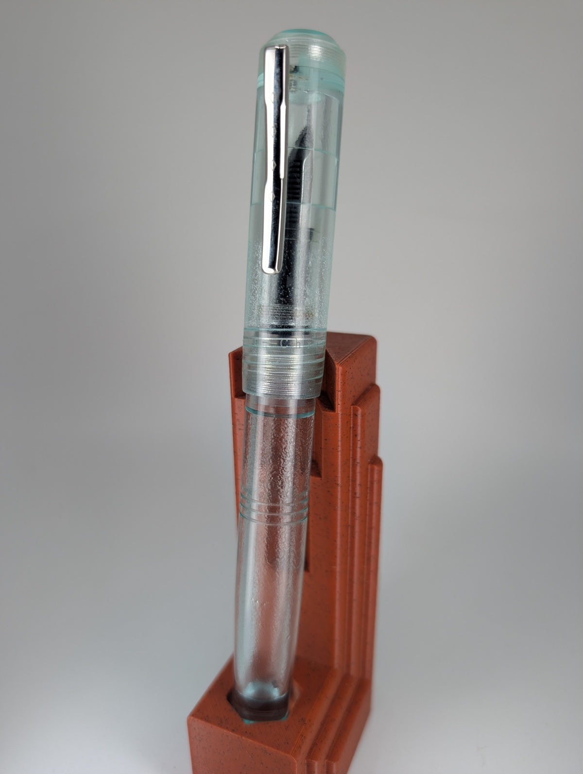 *Consignment* Franklin Christoph Model 31 Antique Glass Fountain Pen Broad Nib
