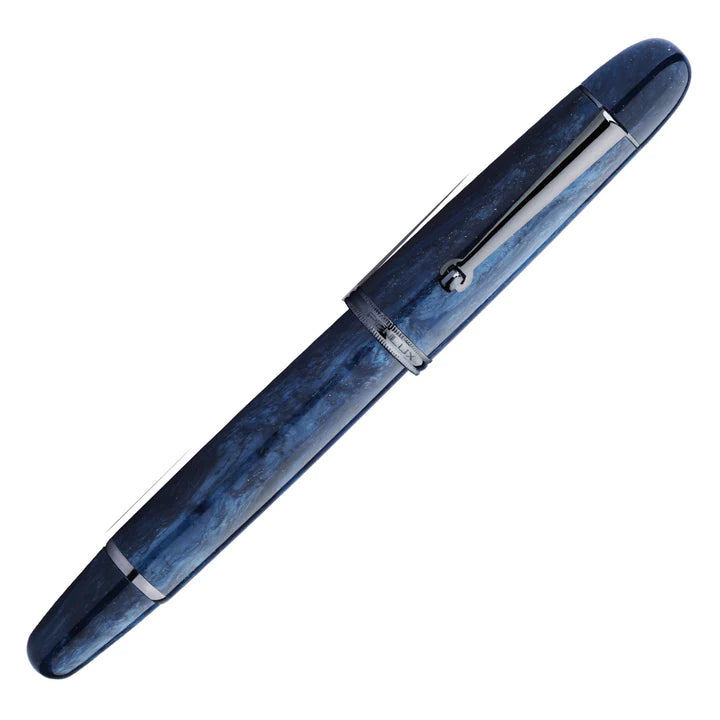 Penlux Masterpiece Grande Galaxy Fountain Pen Steel Medium Nib