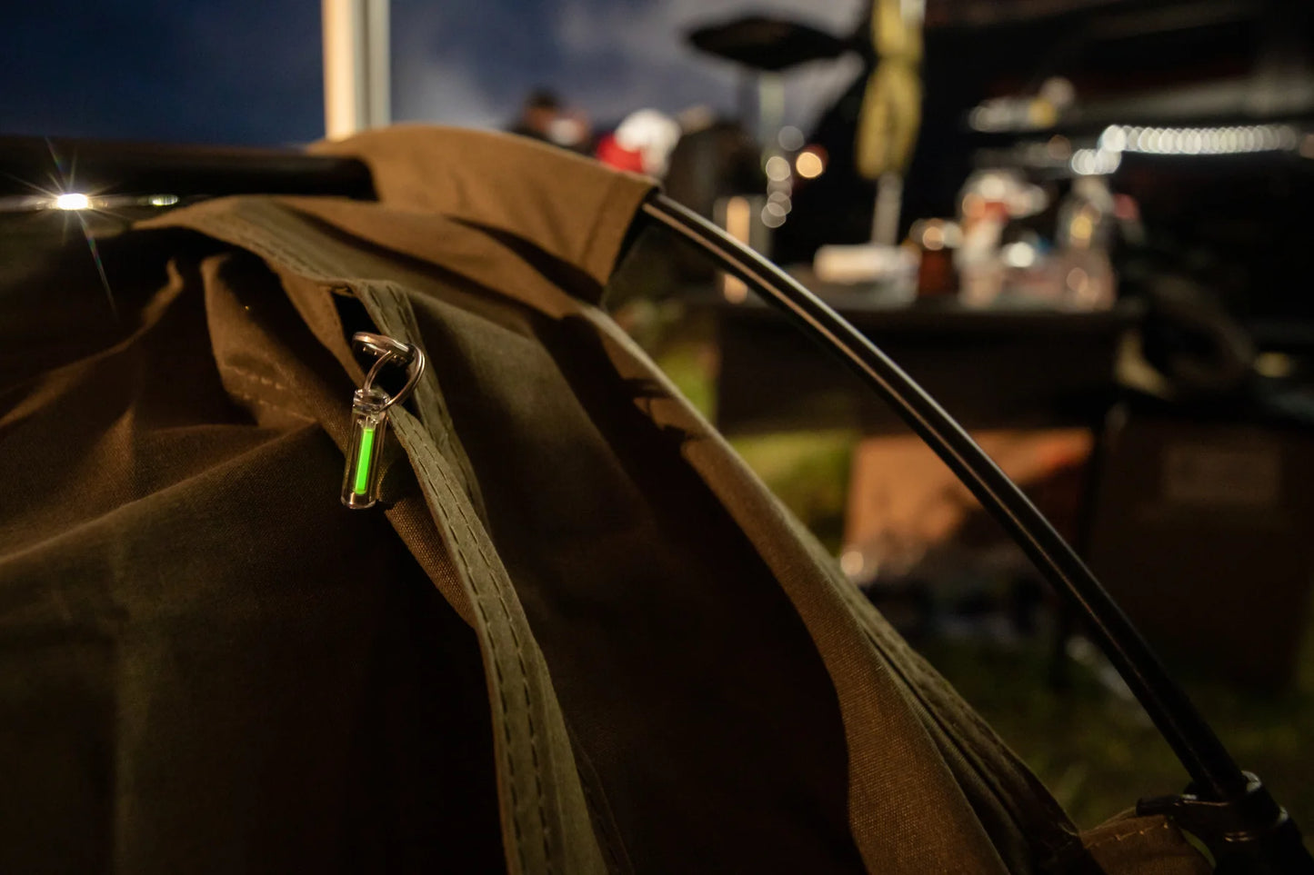 Glow Rhino Ember FOB Tritium Keychain