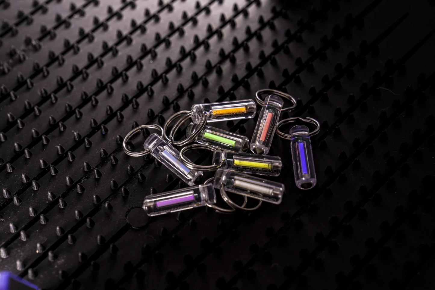 Glow Rhino Ember FOB Tritium Keychain