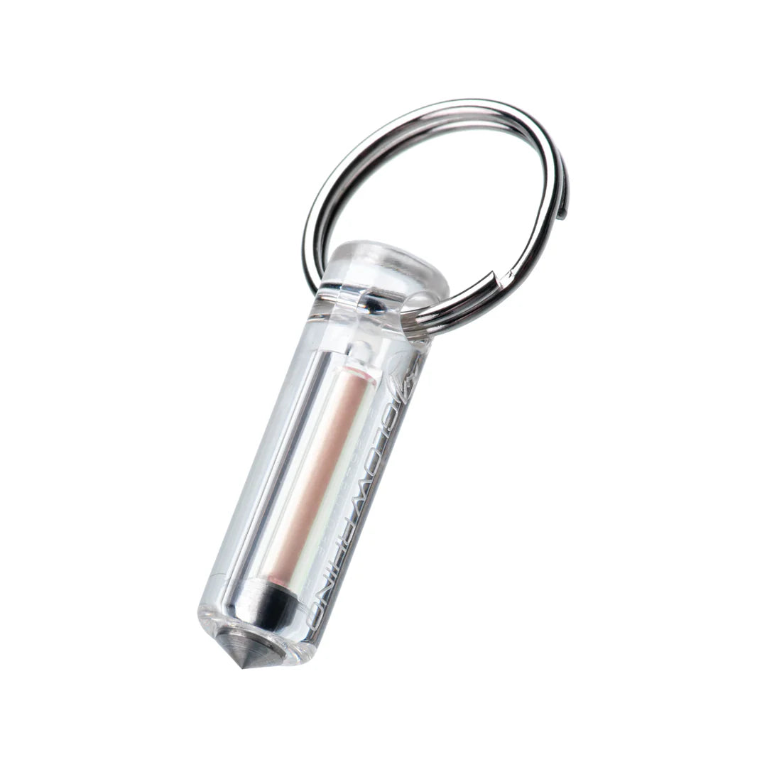 Glow Rhino Ember FOB Tritium Keychain
