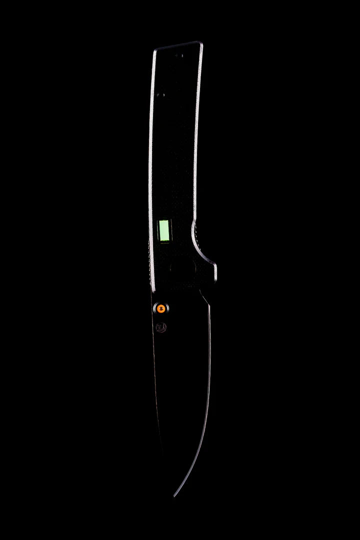 Glow Rhino "The Fermi" Tritium Liner Lock Folding Knife