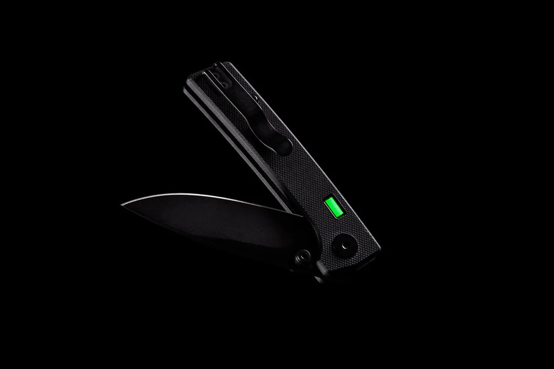 Glow Rhino "The Fermi" Tritium Liner Lock Folding Knife