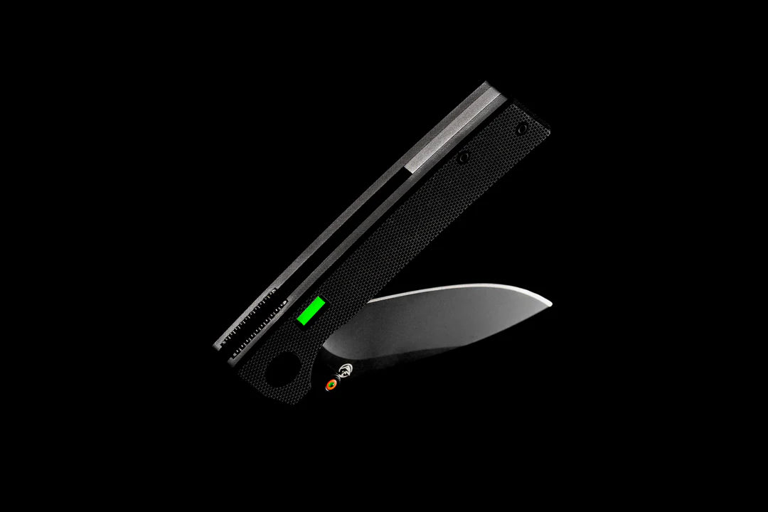 Glow Rhino "The Fermi" Tritium Liner Lock Folding Knife