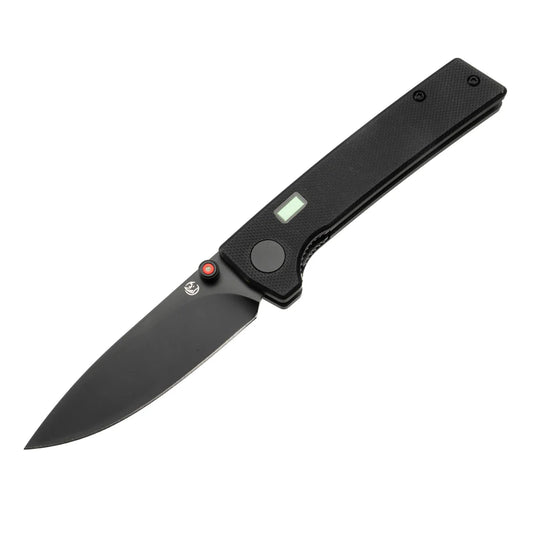 Glow Rhino "The Fermi" Tritium Liner Lock Folding Knife