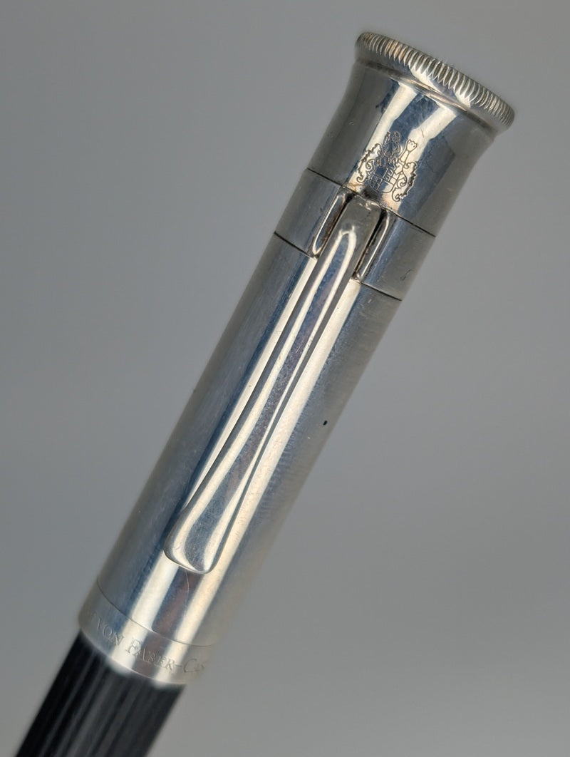 *Consignment* Graf Von Faber-Castell Ebony Wood Rollerball Pen