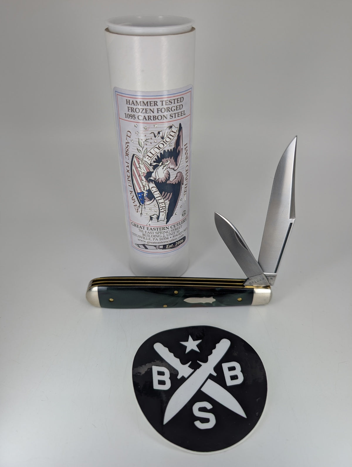 *Consignment* Great Eastern Cutlery Model 87 Hummingbird Acrylic Pocket Knife