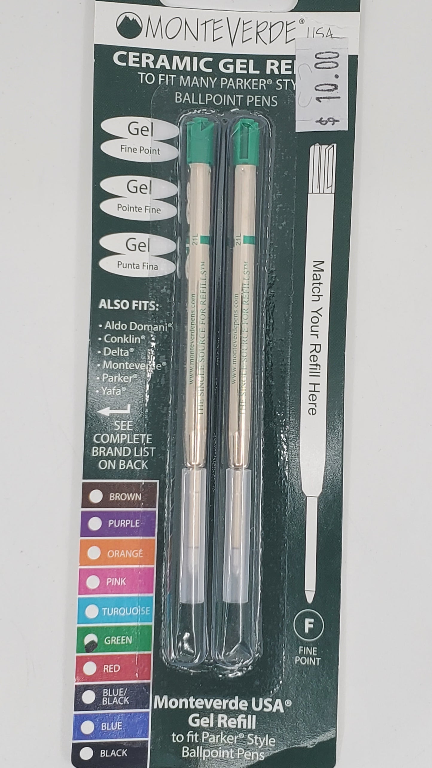 Monteverde Ceramic Gel Refill P422 0.7mm