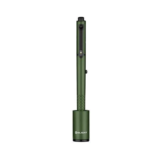 Olight O'Pen Glow - Rechargeable Penlight w/ Charging Base Ballpoint Pen