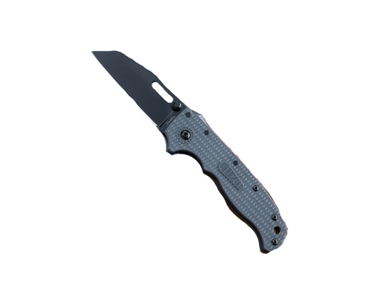 Demko AD20.5 Grey Black Shark Foot Blade Folding Knife