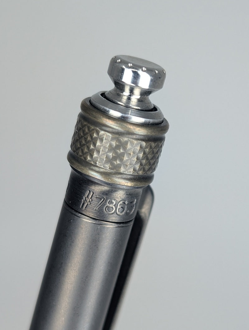 Grimsmo Saga DLC Black w/ Bronze Slider Ballpoint Pen