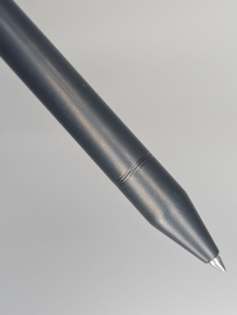 Grimsmo Saga DLC Black w/ Green Slider Ballpoint Pen
