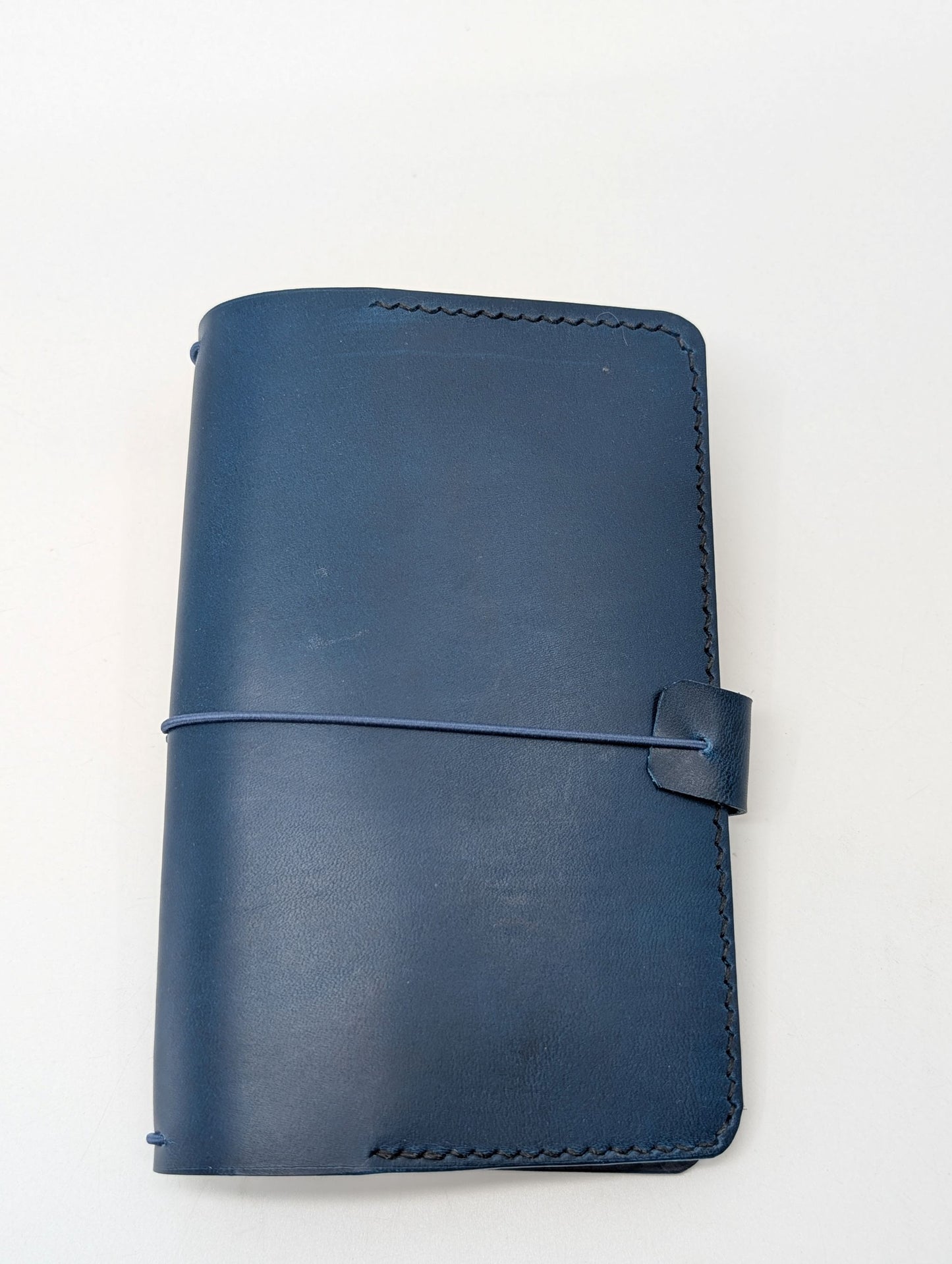 HANDS ON By Judith Gray Refillable passport/ field notes cover (Blue)