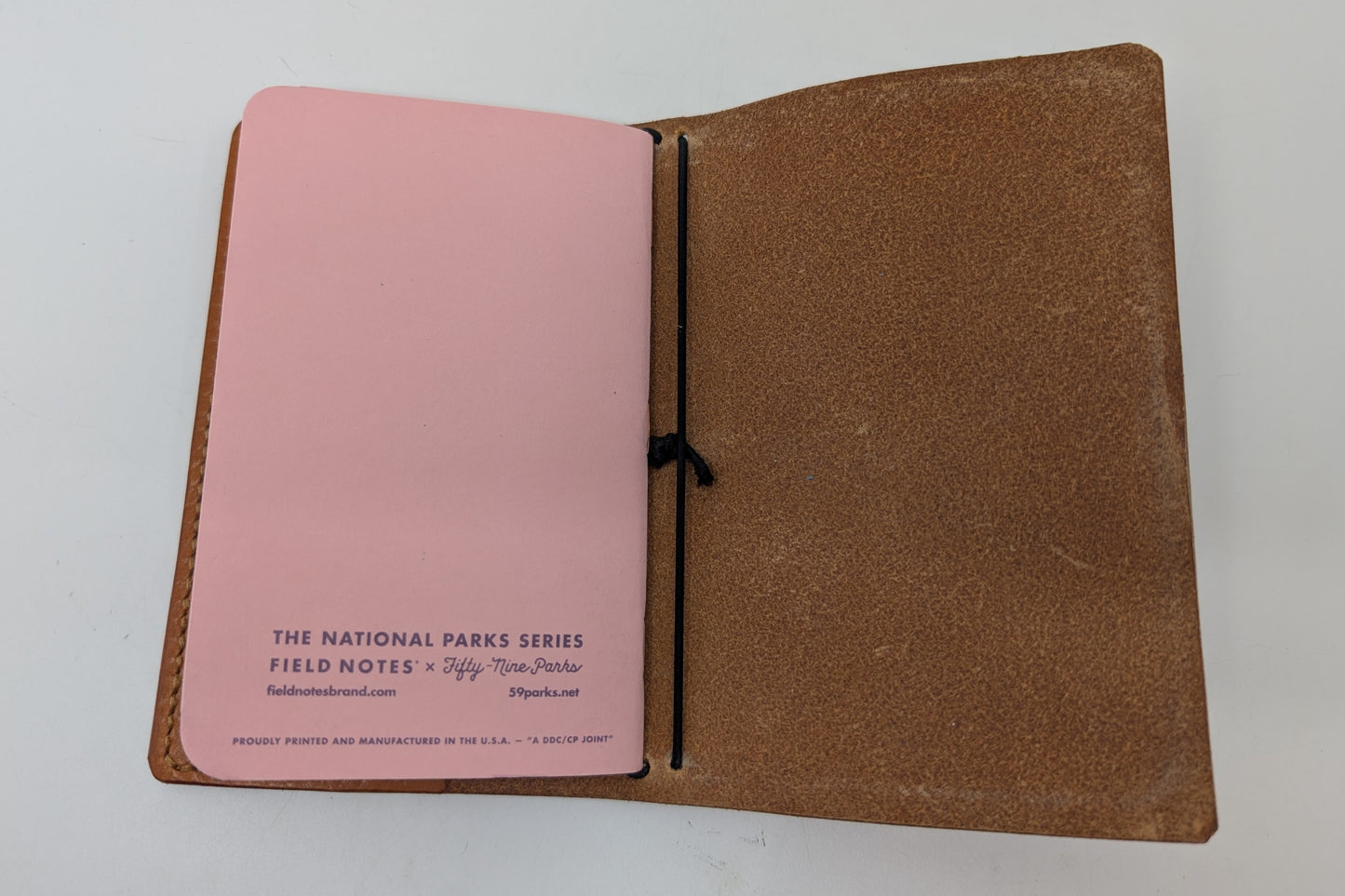 HANDS ON By Judith Gray Refillable passport/ field notes cover (tan)