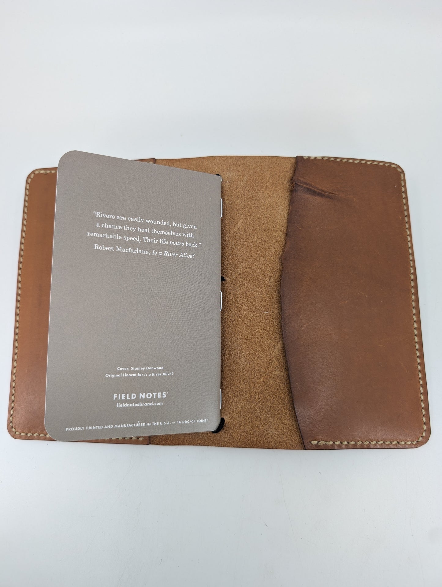 HANDS ON By Judith Gray Wallet Style for FIELD NOTES/Passport TAN