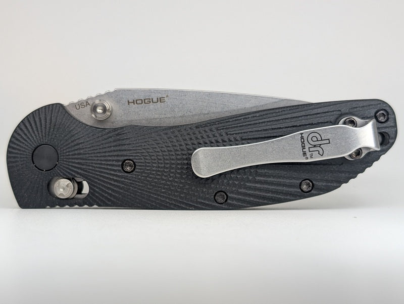 *Consignment* Hogue MK1 Black Crossbar Lock Folding Knife