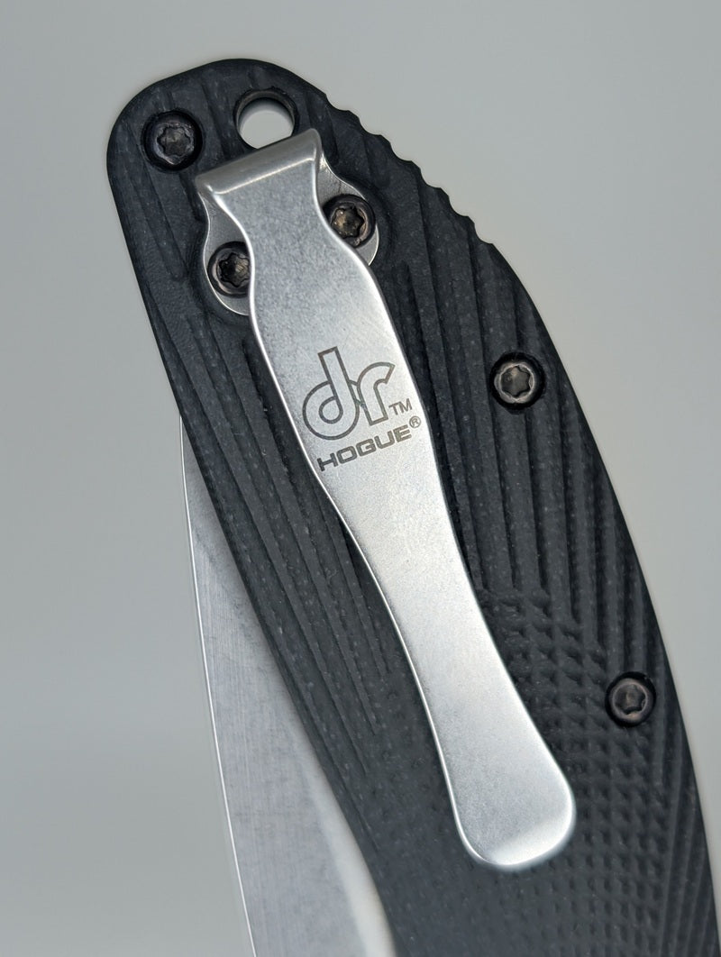 *Consignment* Hogue MK1 Black Crossbar Lock Folding Knife