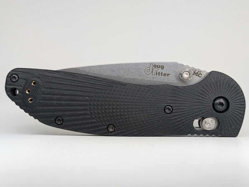 *Consignment* Hogue MK1 Black Crossbar Lock Folding Knife