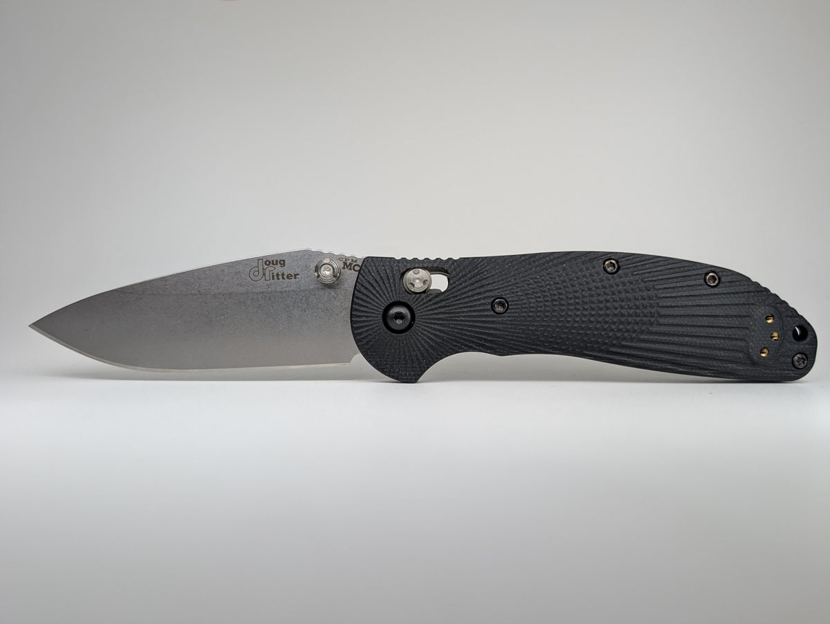 *Consignment* Hogue MK1 Black Crossbar Lock Folding Knife