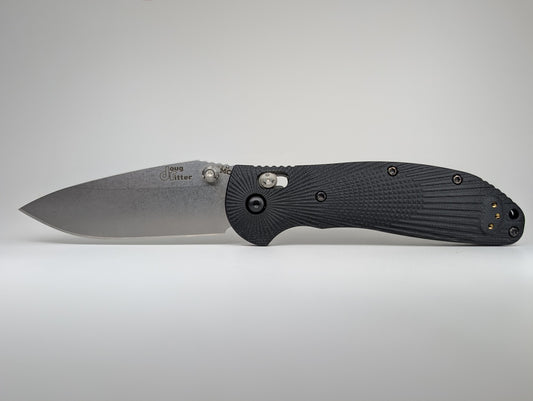 *Consignment* Hogue MK1 Black Crossbar Lock Folding Knife