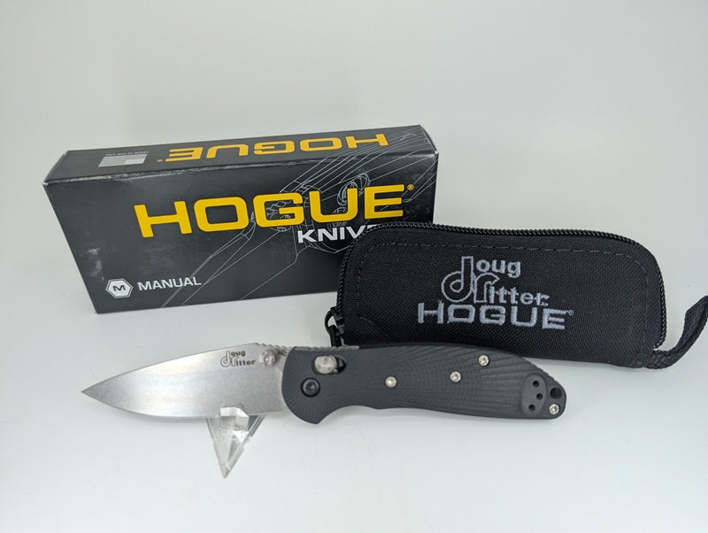 *Consignment* Hogue MK1 Mini Black G-10 Doug Ritter Folding Knife