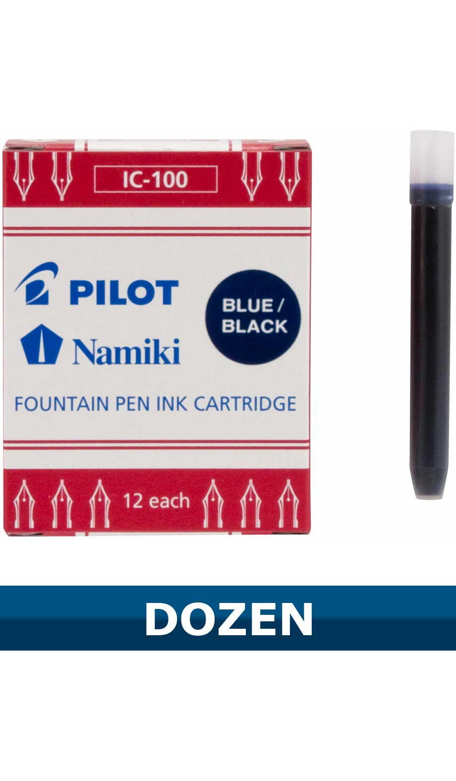 Pilot Ink Cartridge 12pk